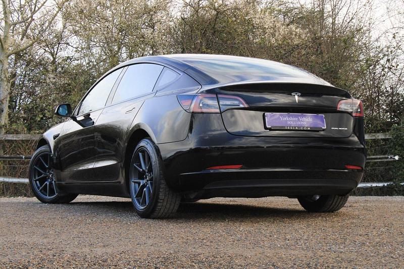 Used Tesla Model 3 Long Range AWD 366 kW (498 HP) 2021 Black Sedan