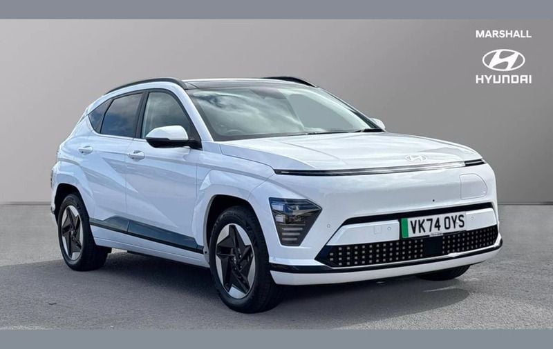 White Used 2024 Hyundai Kona Ultimate SUV | £28,878 (A bit pricey) - Image 1/4