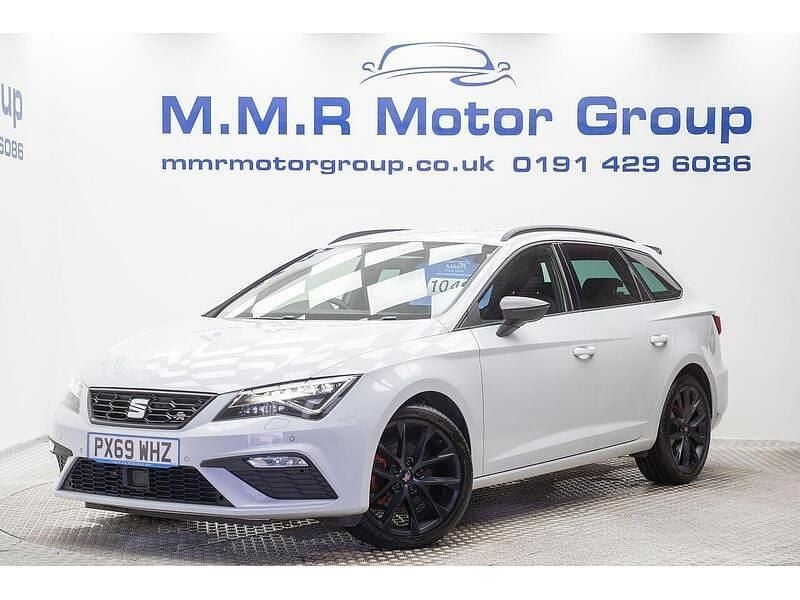 Used Seat Leon Black Edition 2019 White Estate