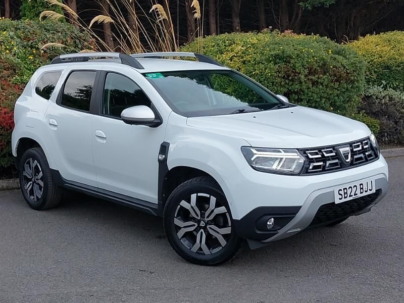 White Used 2022 Dacia Duster Prestige SUV | £16,498 (Fair price) - Image 1/4