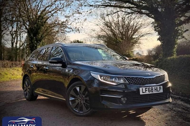 Black Used 2018 Kia Optima Estate | £7,750 (Fair price) - Image 1/1