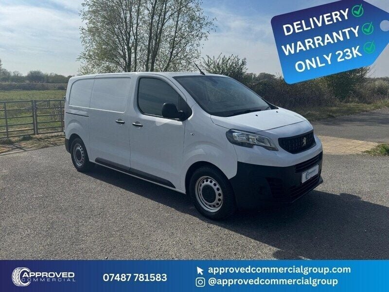 White Used 2023 Peugeot Expert Van | £10,995 - Image 1/4