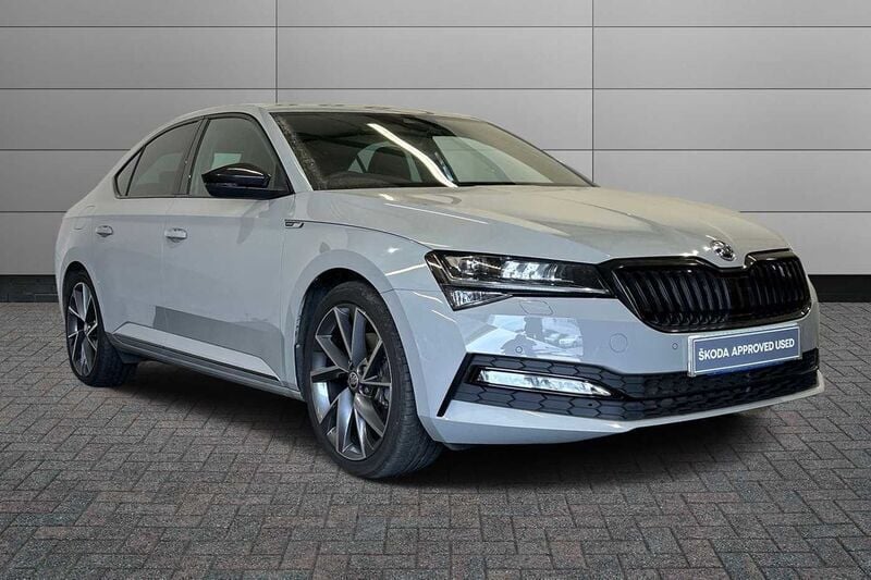 Grey Used 2022 Skoda Superb SportlinePlus Hatchback | £23,750 (Fair price) - Image 1/4