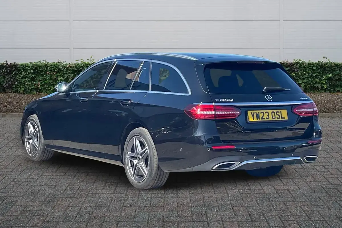 Used Mercedes E300 AMG line 2023 Black Estate