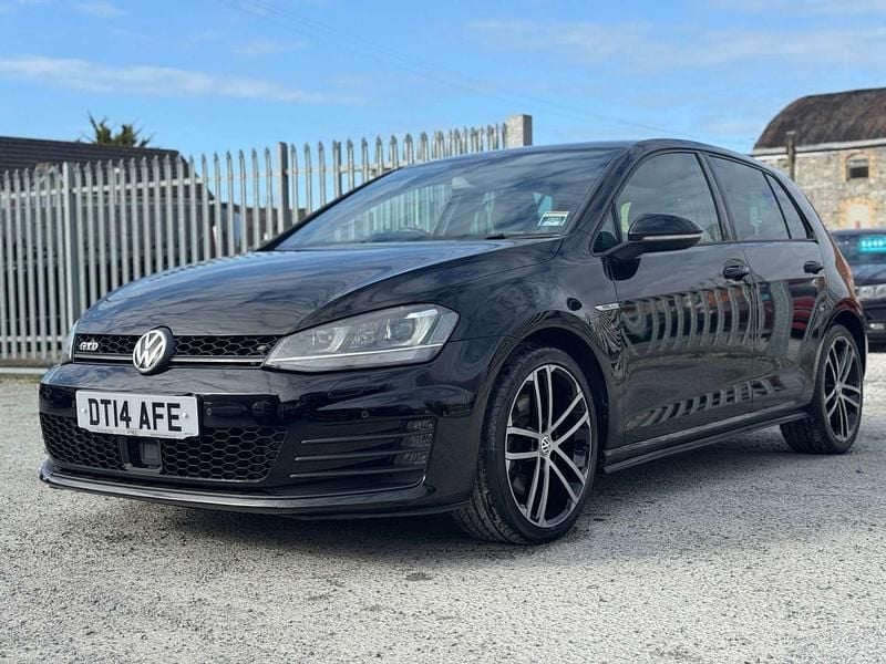 Used VW Golf VII GTD 2014 Black Hatchback