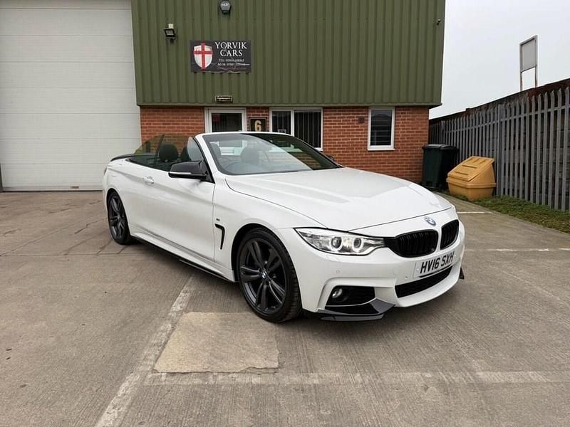 Used BMW 420 M Sport 190 HP (139 kW) 2016 White Cabriolet