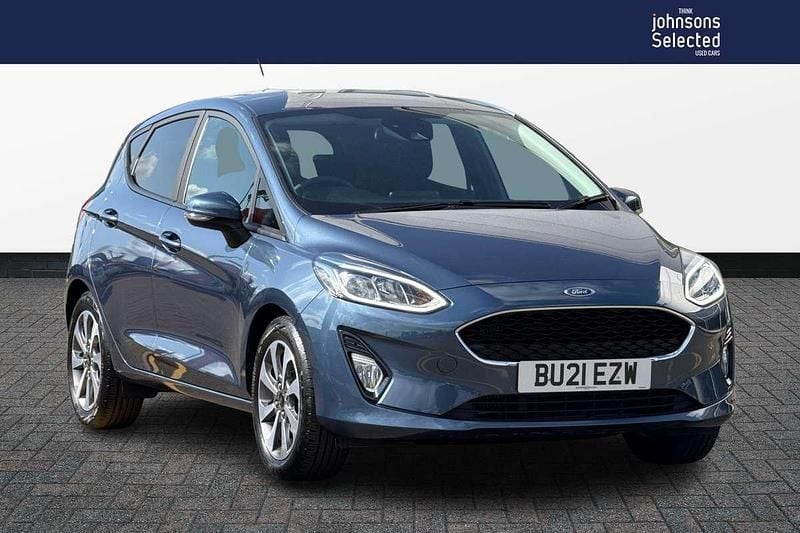 Blue Used 2021 Ford Fiesta Trend Hatchback | £11,995 (Good price) - Image 1/4