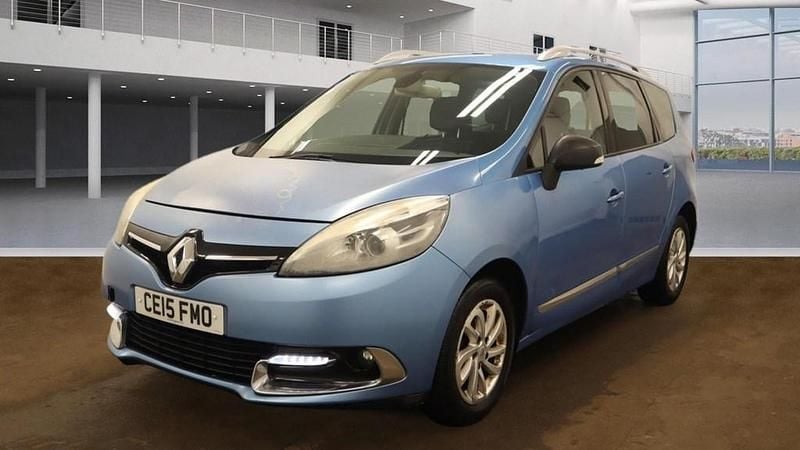 Used Renault Grand Scénic III Dynamique 110 HP (80 kW) 2015 Blue MPV