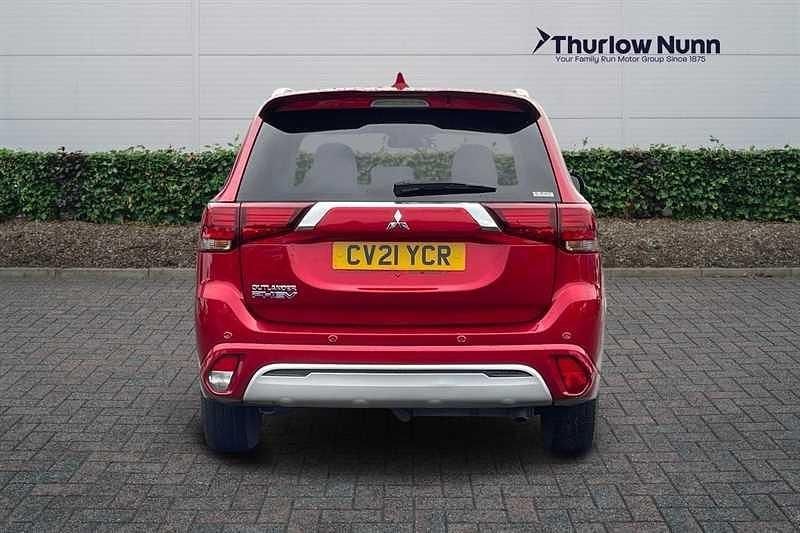Used Mitsubishi Outlander P-HEV 2021 Red Estate