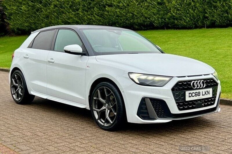White Used 2019 Audi A1 Sportback S-Line Hatchback | £17,895 (A bit pricey) - Image 1/1
