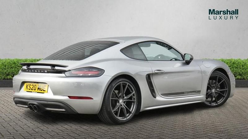 Used Porsche 718 Cayman 300 HP (220 kW) 2020 Silver Coupe