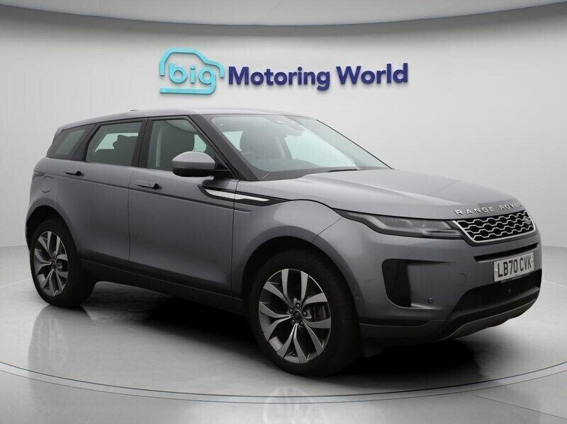 Grey Used 2021 Land Rover Range Rover evoque HSE SUV | £18,700 (Super price) - Image 1/4