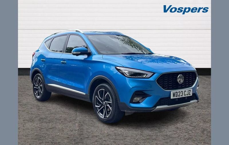 Blue Used 2023 MG ZS Exclusive Sedan | £15,990 (Fair price) - Image 1/4