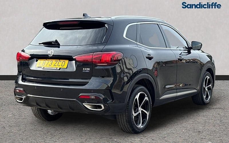 Used MG HS Trophy 258 HP (189 kW) 2023 Metallic  black pearl SUV