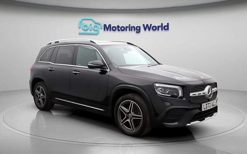 Used Mercedes GLB200 AMG line 163 HP (119 kW) 2022 Black SUV