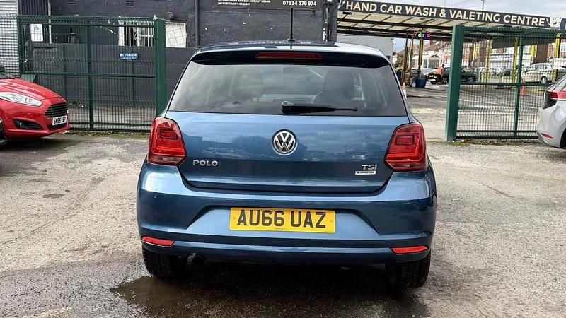 Used VW Polo Match 2016 Blue Hatchback