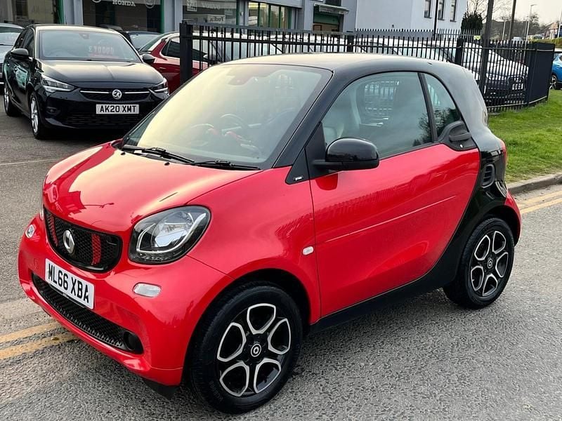 Used Smart ForTwo Coupé Prime 71 HP (52 kW) 2016 Red Coupe