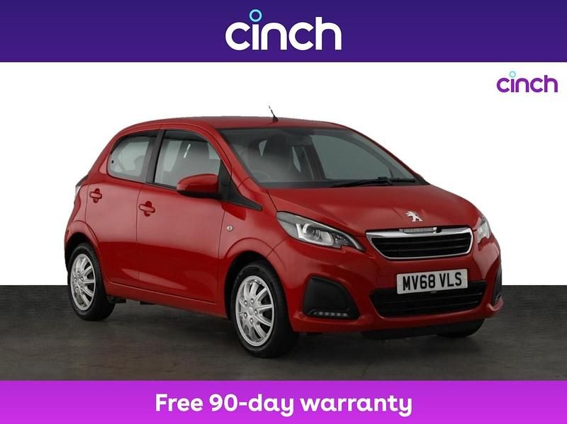 Red Used 2018 Peugeot 108 Active Hatchback | £6,699 (Fair price) - Image 1/3