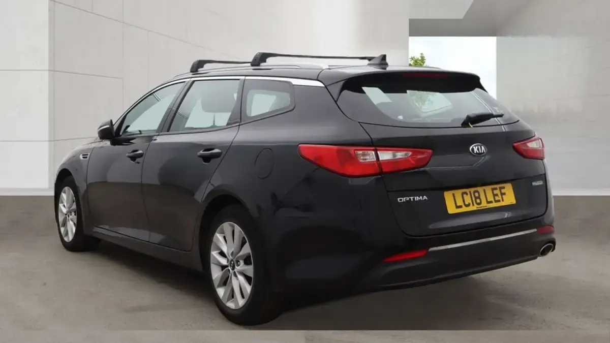 Used Kia Optima 139 HP (102 kW) 2018 Black Estate