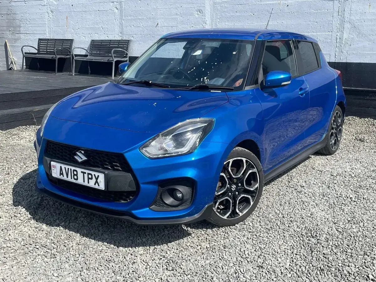 Used Suzuki Swift Sport 140 HP (102 kW) 2018 Blue Hatchback