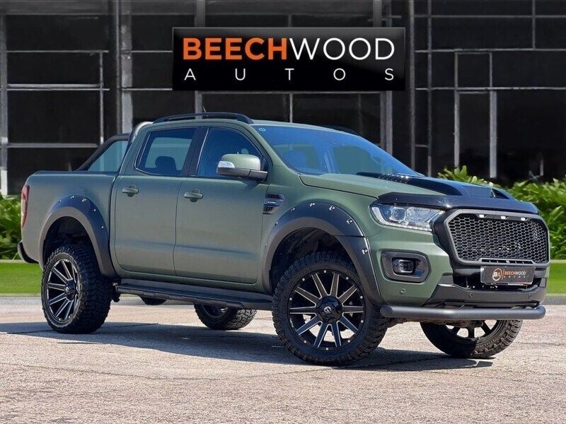 Black Used 2020 Ford Ranger Wildtrack Pickup | £33,700 - Image 1/4
