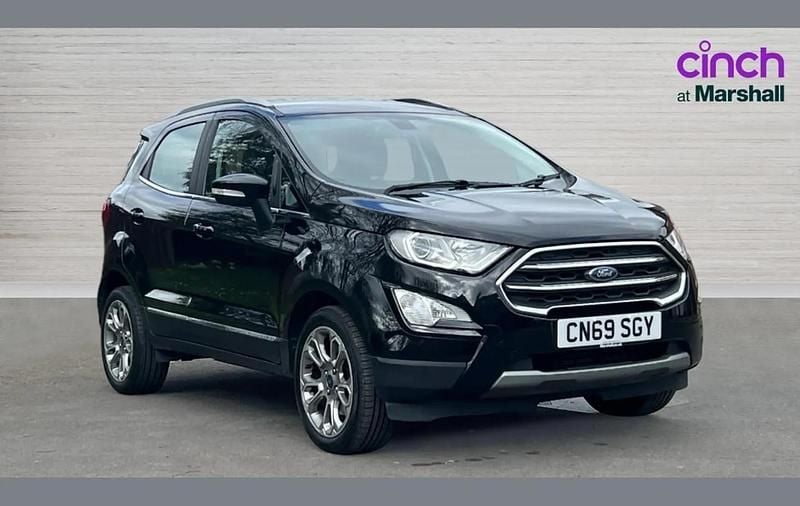 Used Ford Ecosport Titanium 125 HP (91 kW) 2019 Black SUV
