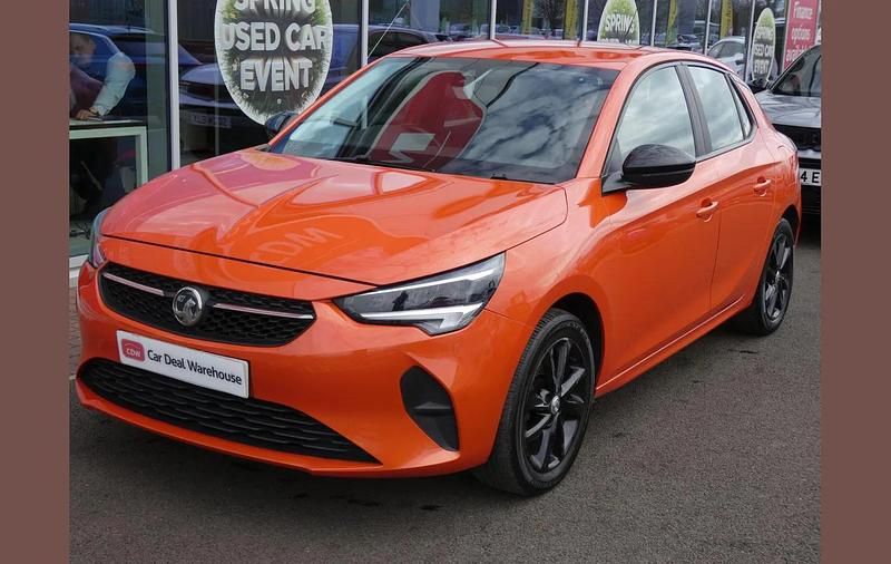 Used Vauxhall Corsa 73 HP (53 kW) 2020 Orange Hatchback