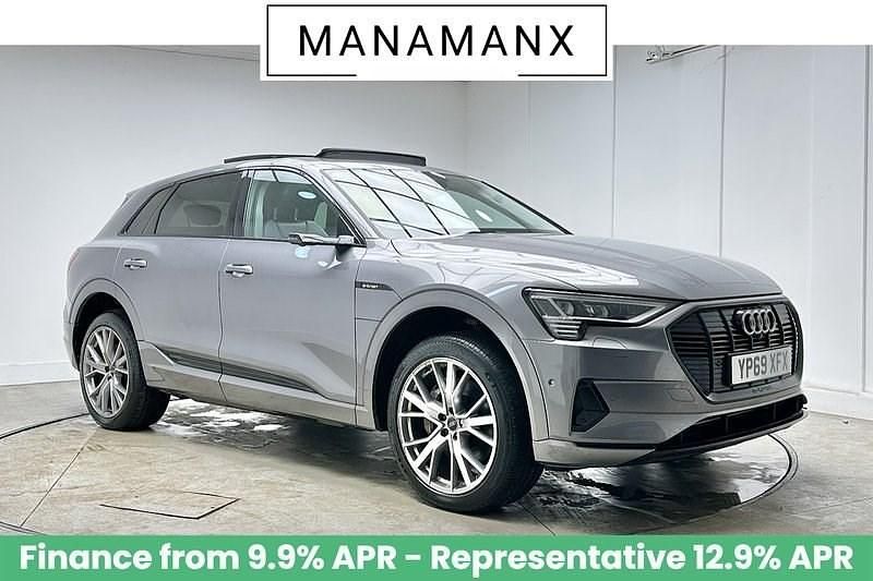 Grey Used 2019 Audi e-tron Comfort SUV | £20,990 (A bit pricey) - Image 1/3