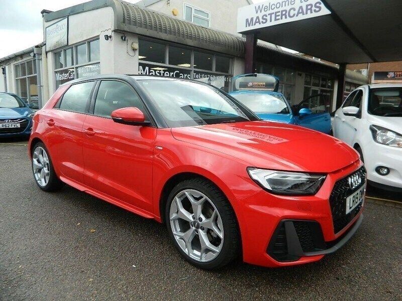 Red Used 2019 Audi A1 Sportback S-Line Hatchback | £18,725 (Fair price) - Image 1/4