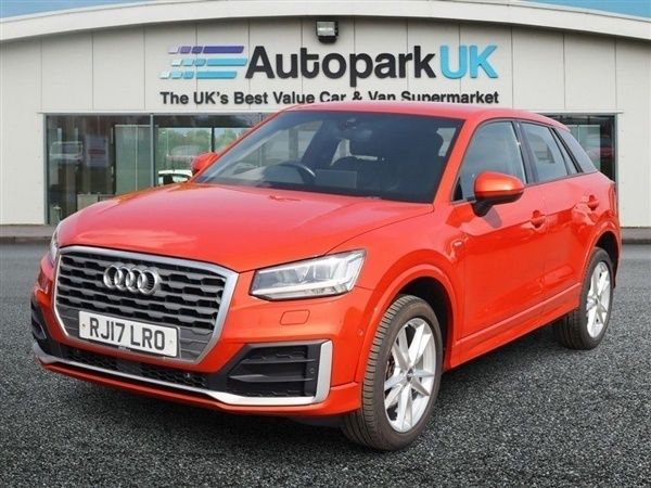 Orange Used 2017 Audi Q2 S-Line SUV | £12,995 (Fair price) - Image 1/1