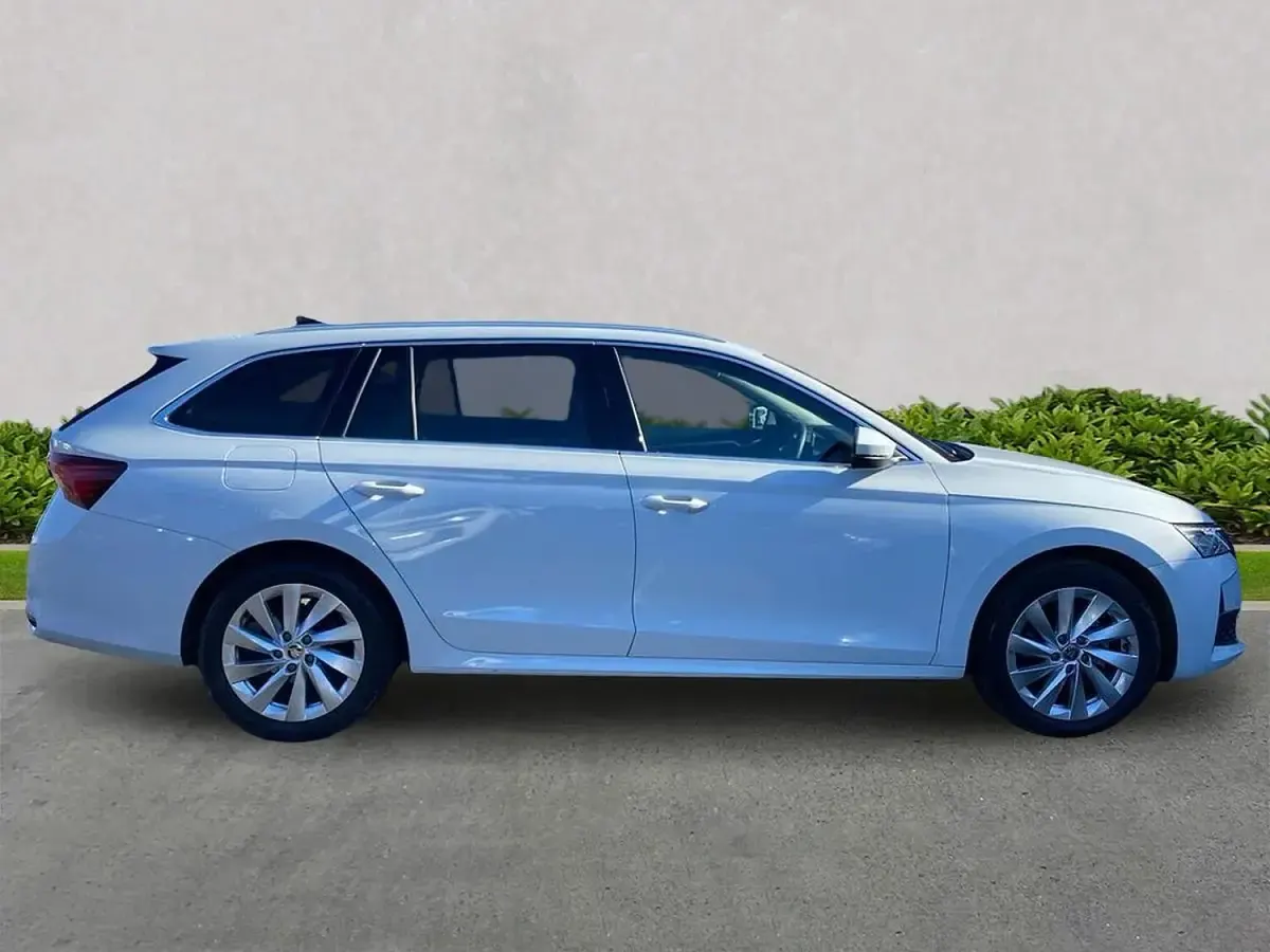 Used Skoda Octavia First Edition 150 HP (110 kW) 2024 White Estate