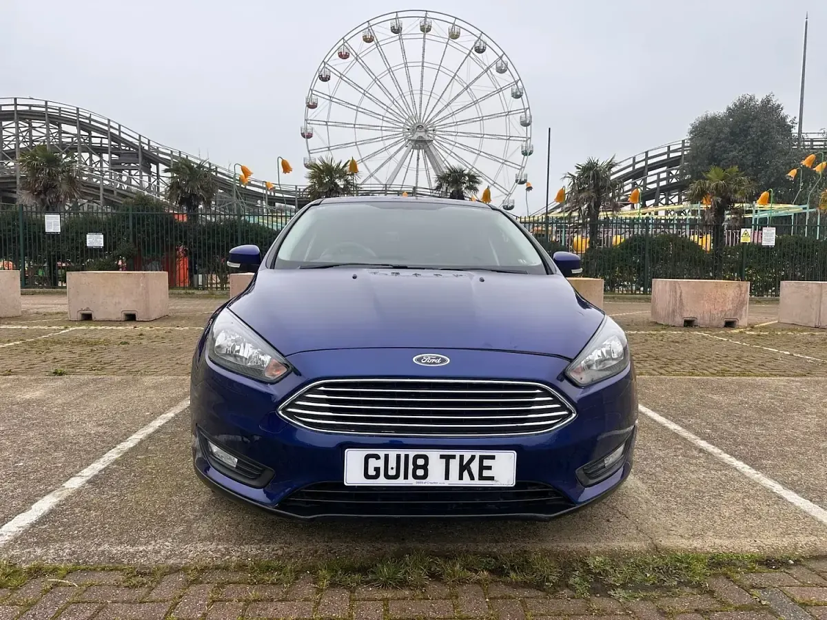 Used Ford Focus Zetec 2018 Blue Hatchback