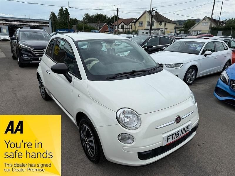 White Used 2015 Fiat 500 Pop Hatchback | £3,995 (Good price) - Image 1/2