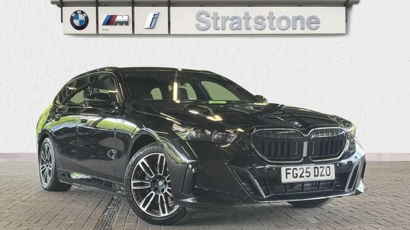 Black Used 2025 BMW 530e M Sport Estate | £56,799 - Image 1/4