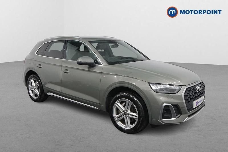 Grey Used 2022 Audi Q5 S-Line SUV | £30,249 (Fair price) - Image 1/4