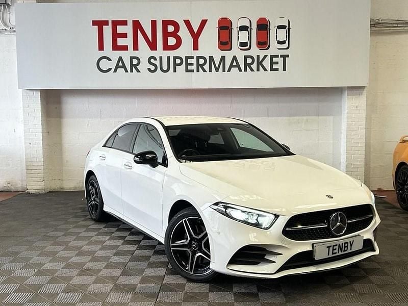 White Used 2021 Mercedes A250 AMG Line Premium Sedan | £15,295 (A bit pricey) - Image 1/3