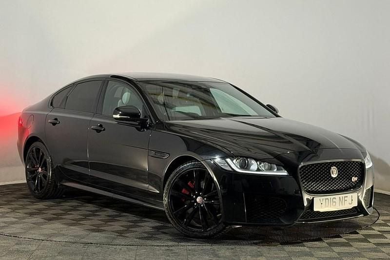 Black Used 2016 Jaguar XF S Sedan | £8,995 (Fair price) - Image 1/1