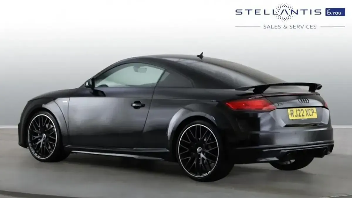 Used Audi TT Black Edition 194 HP (142 kW) 2022 Black Coupe