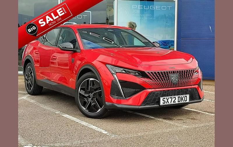 Red Used 2023 Peugeot 408 GTi Sedan | £19,495 (Fair price) - Image 1/4