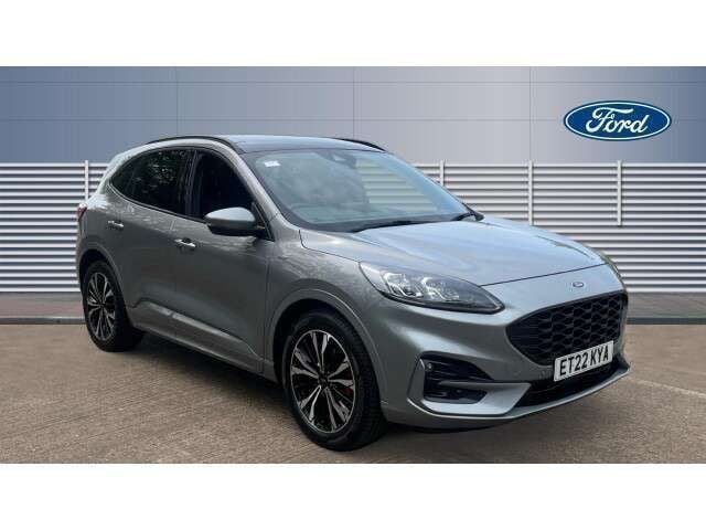 Silver Used 2022 Ford Kuga ST-Line X SUV | £19,499 (Fair price) - Image 1/4