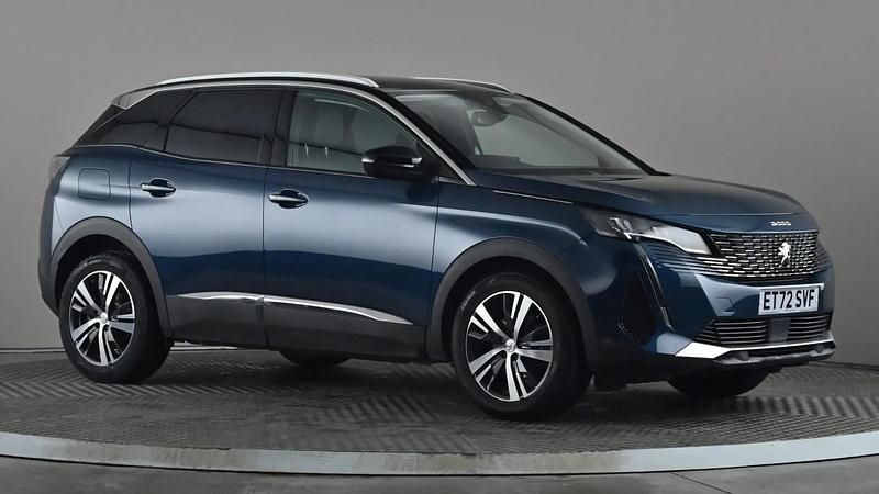 Used Peugeot 3008 Allure+ 131 HP (96 kW) 2022 Blue SUV