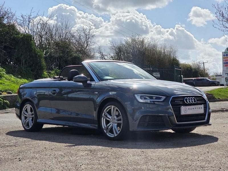 Used Audi A3 Cabriolet S-Line 2016 Grey Cabriolet