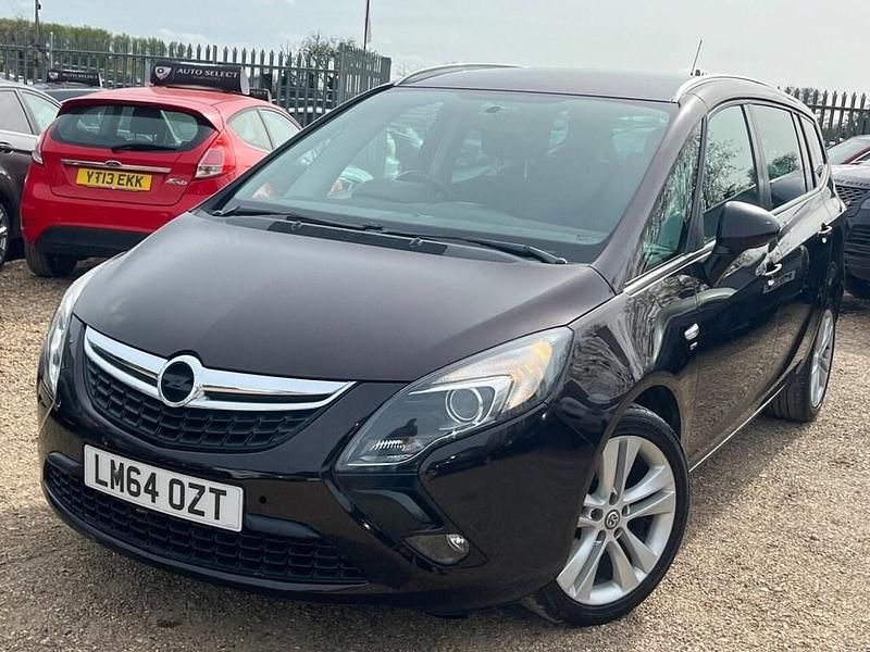 Used Vauxhall Zafira Tourer SRi 130 HP (95 kW) 2014 Brown MPV