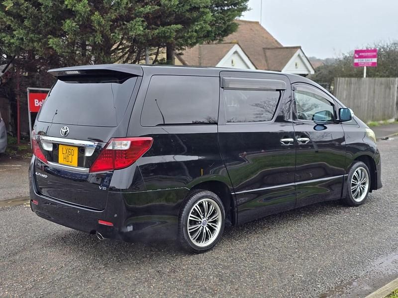 Used Toyota Alphard 2010 Black MPV