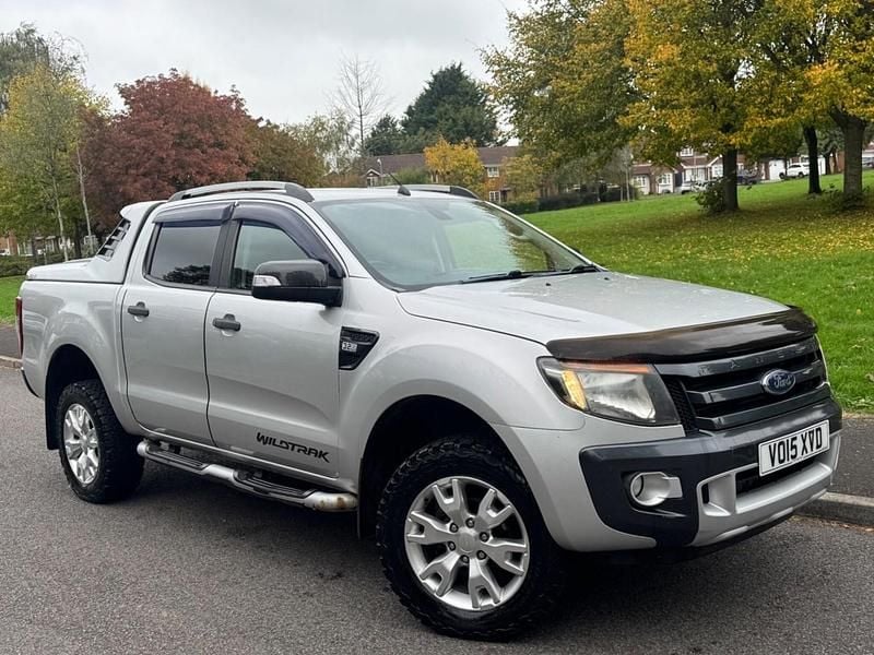 Silver Used 2015 Ford Ranger Wildtrack Pickup | £12,950 (Super price) - Image 1/4