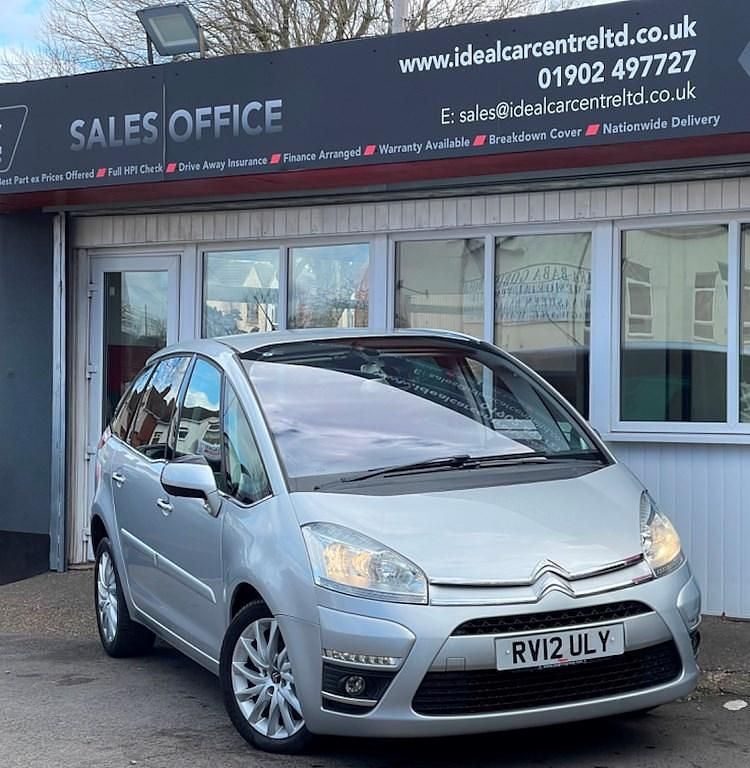 Used Citroën C4 Picasso Exclusive 110 HP (80 kW) 2012 Silver MPV