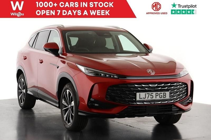 New MG HS Trophy 2026 Red SUV