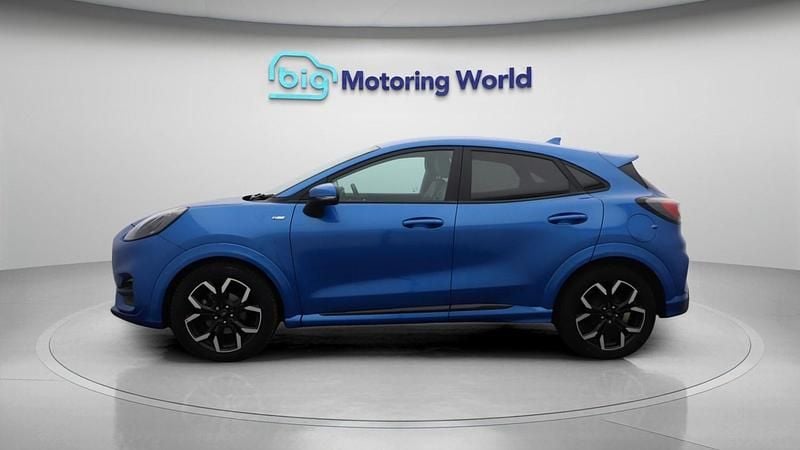 Used Ford Puma ST-Line X 125 HP (91 kW) 2021 Blue Hatchback
