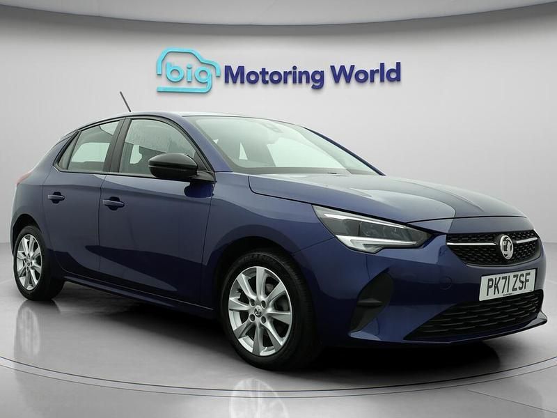 Blue Used 2021 Vauxhall Corsa Hatchback | £9,800 (Good price) - Image 1/4