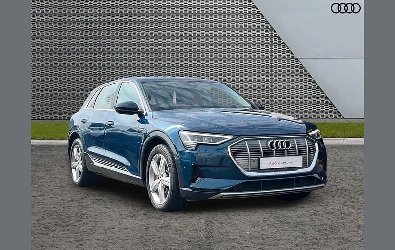 Used Audi e-tron Advanced 230 kW (313 HP) 2020 Blue SUV